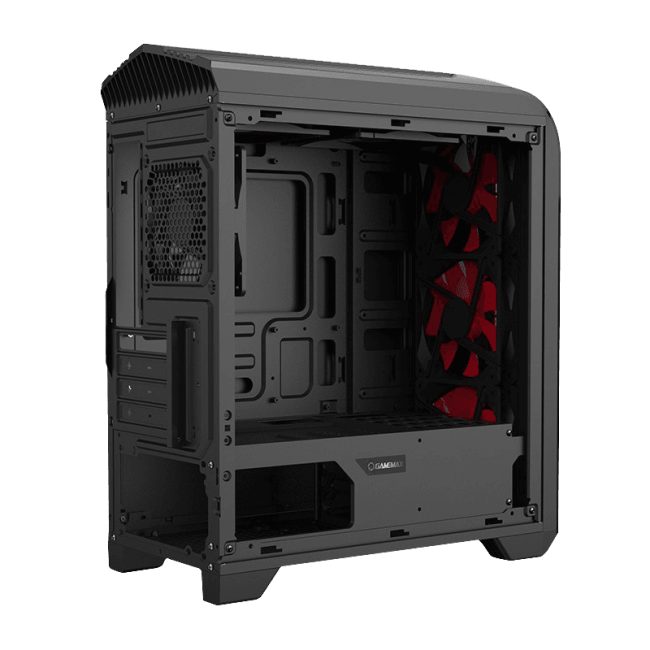 Компьютерный корпус, без блока питания mATX Gamemax Centauri BG H601