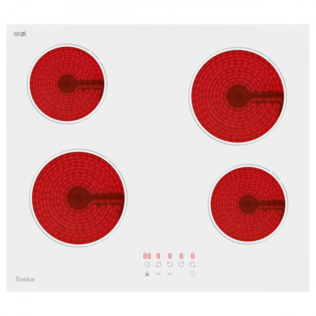 Встраиваемая варочная панель электрическая EVELUX EVELUX HEV 640 W