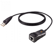 Преобразователь интерфейса USB-RS232 с использованием RJ-45 (FTDI/1,2 м) ATEN UC232BF Преобразователь интерфейса USB-RS232 с использованием RJ-45 (FTDI/1,2 м) ATEN UC232BF