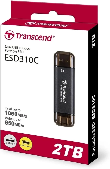 Флеш-накопитель Transcend TS2TESD310C