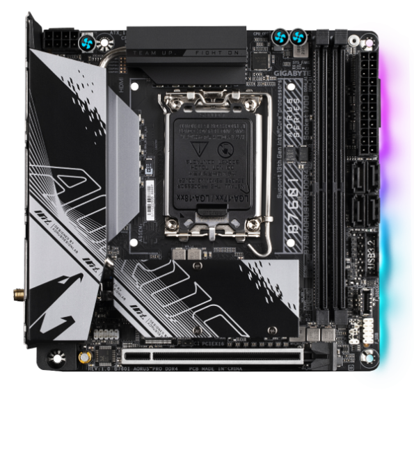 Материнская плата Gigabyte B760I AORUS PRO DDR4