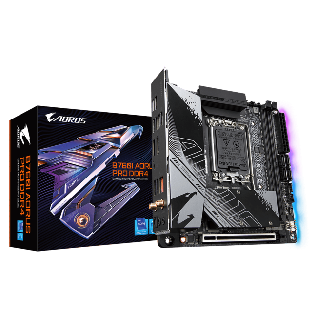 Материнская плата Gigabyte B760I AORUS PRO DDR4