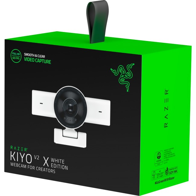 Веб камера Razer Kiyo V2 X - White Razer RZ19-05380300-R3M1 Веб камера Razer Kiyo V2 X - White Razer RZ19-05380300-R3M1
