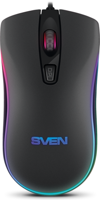 Мышь SVEN RX-530S чёрная (бесшумн. клав, 3+1кл. 800-1200DPI, блист.) Sven RX-530S Мышь SVEN RX-530S чёрная (бесшумн. клав, 3+1кл. 800-1200DPI, блист.) Sven RX-530S