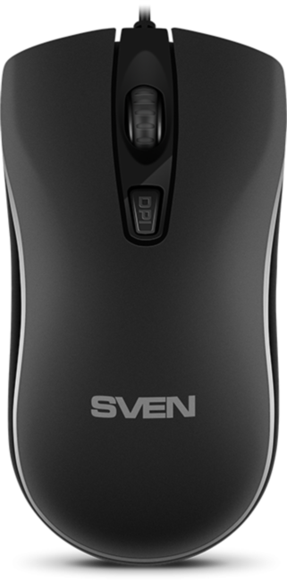 Мышь SVEN RX-530S чёрная (бесшумн. клав, 3+1кл. 800-1200DPI, блист.) Sven RX-530S Мышь SVEN RX-530S чёрная (бесшумн. клав, 3+1кл. 800-1200DPI, блист.) Sven RX-530S