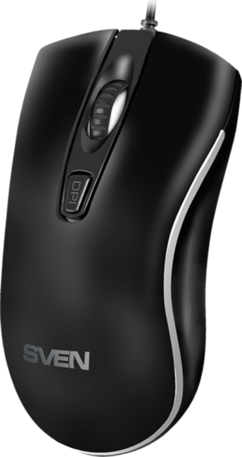 Мышь SVEN RX-530S чёрная (бесшумн. клав, 3+1кл. 800-1200DPI, блист.) Sven RX-530S Мышь SVEN RX-530S чёрная (бесшумн. клав, 3+1кл. 800-1200DPI, блист.) Sven RX-530S