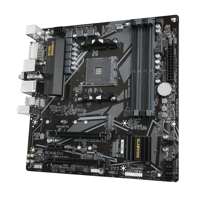 Материнская плата GIGABYTE B550M DS3H AC