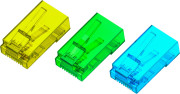 Greenconnect Коннектор цветной RJ-45 cat.5e UTP Male, для многожильного кабеля, 8p8c 15 шт (3 цвета по 5 шт), GCR-51802 Коннектор Greenconnect цветной RJ-45 cat.5e UTP Male Greenconnect Коннектор цветной RJ-45 cat.5e UTP Male, для многожильного кабеля, 8p8c 15 шт (3 цвета по 5 шт), GCR-51802 Коннектор Greenconnect цветной RJ-45 cat.5e UTP Male