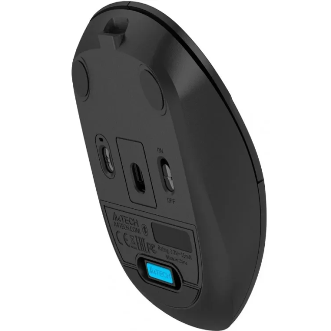 Мышь A4Tech Fstyler FG16CS Air2 черный оптич. 2000dpi silent беспров. USB для ноутбука 3but (FG16CS A4Tech FG16CS AIR2 BLACK Мышь A4Tech Fstyler FG16CS Air2 черный оптич. 2000dpi silent беспров. USB для ноутбука 3but (FG16CS A4Tech FG16CS AIR2 BLACK
