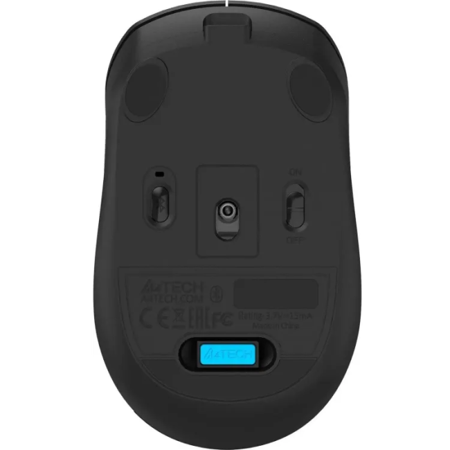 Мышь A4Tech Fstyler FG16CS Air2 черный оптич. 2000dpi silent беспров. USB для ноутбука 3but (FG16CS A4Tech FG16CS AIR2 BLACK Мышь A4Tech Fstyler FG16CS Air2 черный оптич. 2000dpi silent беспров. USB для ноутбука 3but (FG16CS A4Tech FG16CS AIR2 BLACK