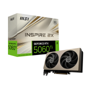 Видеокарта MSI GeForce RTX 5060 Ti 16G INSPIRE 2X OC Видеокарта MSI GeForce RTX 5060 Ti 16G INSPIRE 2X OC
