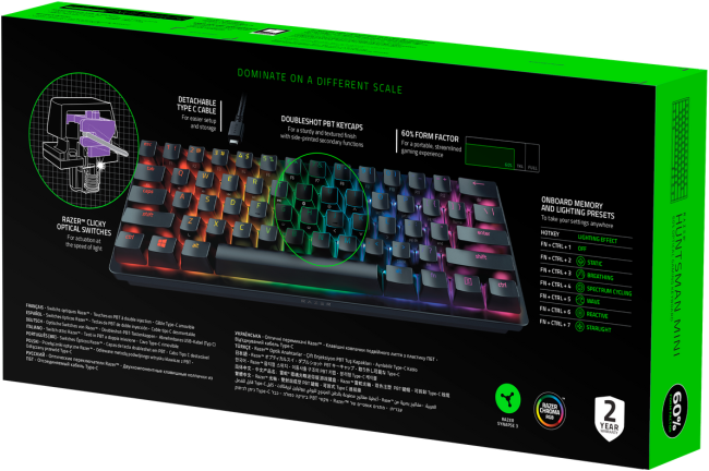Игровая клавиатура Razer Huntsman Mini Razer Huntsman Mini