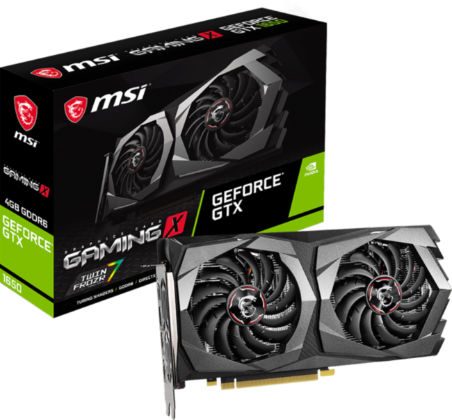 Видеокарта MSI GeForce GTX 1650 D6 GAMING X Видеокарта MSI GeForce GTX 1650 D6 GAMING X