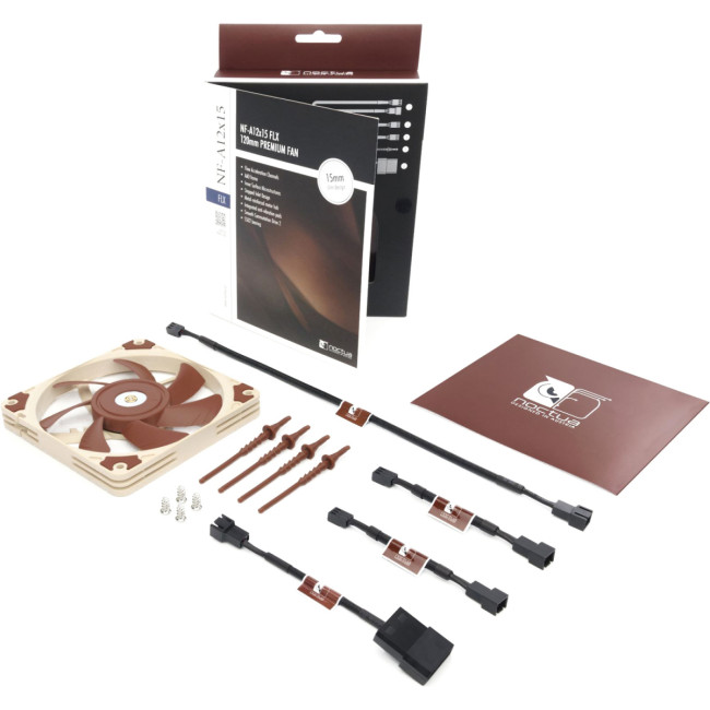 Кулер для корпуса Noctua NF-A12x15 FLX Кулер для корпуса Noctua NF-A12x15 FLX