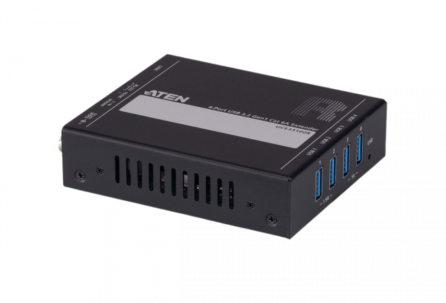 4-портовый удлинитель USB 3.2 Gen 1 по кабелю Cat 6A (до 100 метров) ATEN UCE33100 4-портовый удлинитель USB 3.2 Gen 1 по кабелю Cat 6A (до 100 метров) ATEN UCE33100