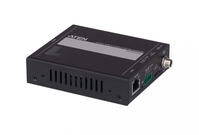 4-портовый удлинитель USB 3.2 Gen 1 по кабелю Cat 6A (до 100 метров) ATEN UCE33100 4-портовый удлинитель USB 3.2 Gen 1 по кабелю Cat 6A (до 100 метров) ATEN UCE33100
