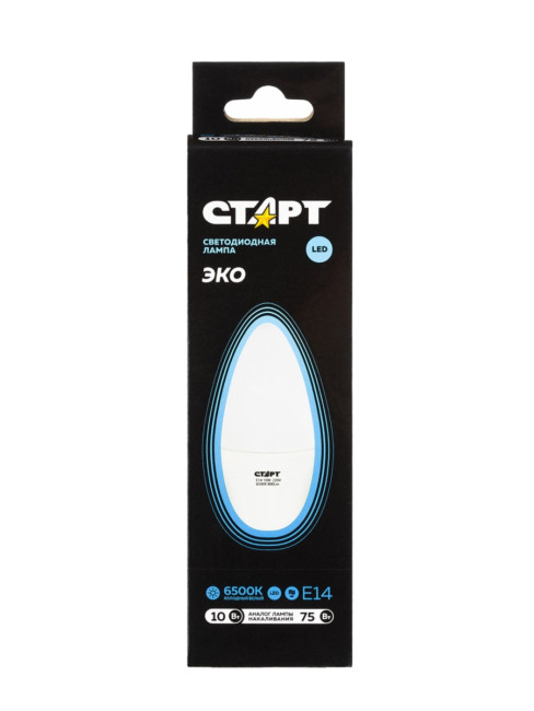 Лампа светодиодная СТАРТ свеча E14 10W 6500К Лампа светодиодная СТАРТ свеча E14 10W 6500К Лампа светодиодная СТАРТ свеча E14 10W 6500К Лампа светодиодная СТАРТ свеча E14 10W 6500К