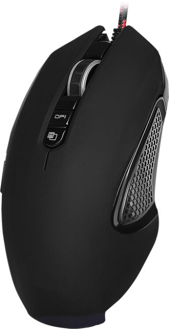 Игровая мышь SVEN RX-G955 USB (7+1кл. 200-4000 DPI, ПО, Soft Touch, подсветка) Sven RX-G955