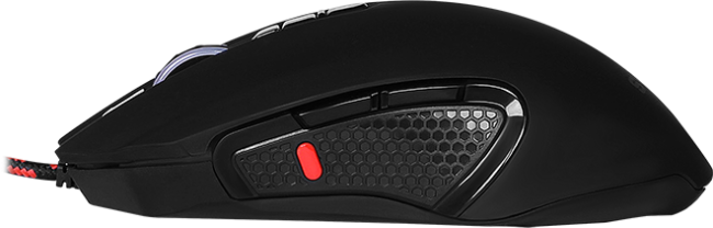 Игровая мышь SVEN RX-G955 USB (7+1кл. 200-4000 DPI, ПО, Soft Touch, подсветка) Sven RX-G955