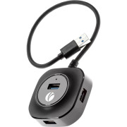 Кабель-концентратор USB3.0----4 USB3.0 +microUSB 0.3m VCOM (DH307) VCOM DH307