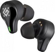 Defender Беспроводная гарнитура CyberDots 250 черный, игровые TWS, Bluetooth Defender 63250 Defender Беспроводная гарнитура CyberDots 250 черный, игровые TWS, Bluetooth Defender 63250