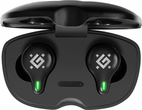 Defender Беспроводная гарнитура CyberDots 250 черный, игровые TWS, Bluetooth Defender 63250 Defender Беспроводная гарнитура CyberDots 250 черный, игровые TWS, Bluetooth Defender 63250