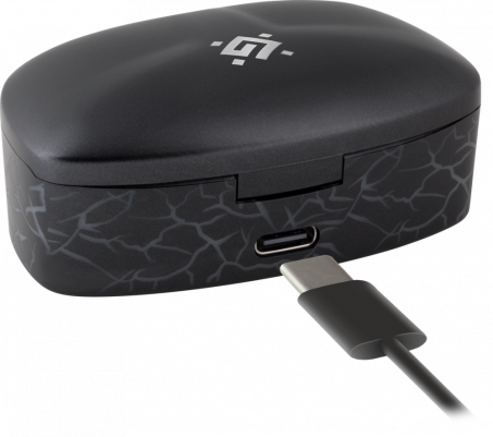 Defender Беспроводная гарнитура CyberDots 250 черный, игровые TWS, Bluetooth Defender 63250 Defender Беспроводная гарнитура CyberDots 250 черный, игровые TWS, Bluetooth Defender 63250