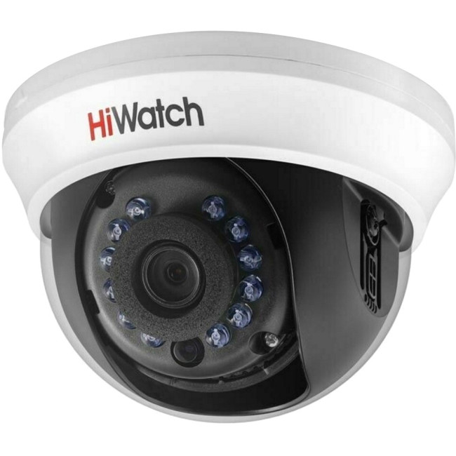 5Мп внутренняя купольная HD-TVI камера с ИК-подсветкой до 20м, 1/2.5" CMOS матрица; объектив 2.8мм; угол обзора 85; 2592x1944@20к/с 2560x1440/1920x1080@25к/с; механический ИК-фильтр; 0.01 Лк@F1.2; BLC DNR; DWDR; Smart ИК; OSD-меню; 1 х HD-TVI/AHD/CVI/CVBS