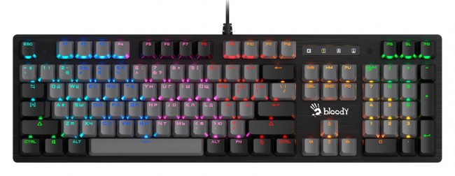 Клавиатура A4Tech B828N (GREY+BLACK) Клавиатура A4Tech B828N (GREY+BLACK)