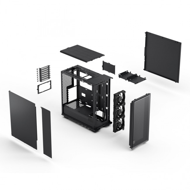 Корпус ПК без блока питания Fractal Design Epoch Solid Black Корпус ПК без блока питания Fractal Design Epoch Solid Black
