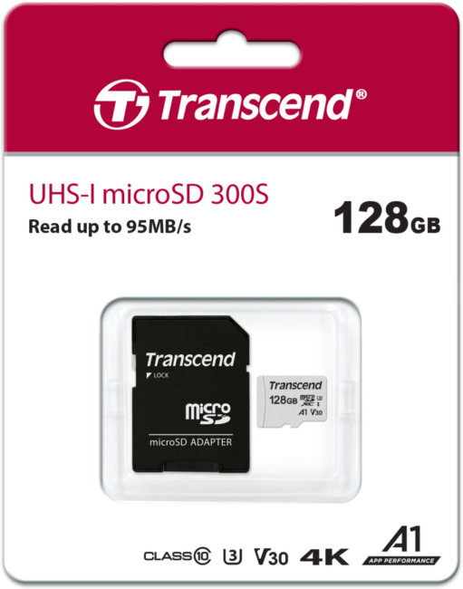 Карта памяти Transcend microSDXC 300S