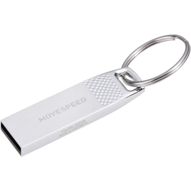USB2.0 8GB Move Speed YSUSL серебро металл Move Speed YSUSL-8G2S