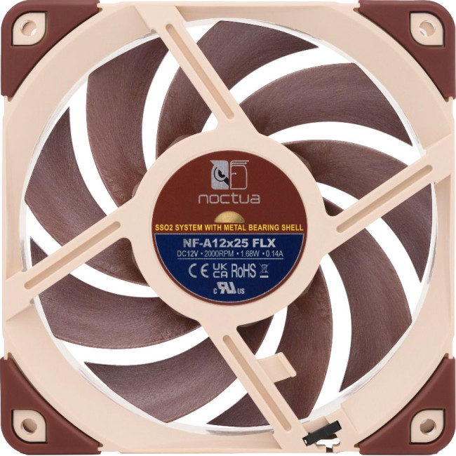 Кулер для корпуса Noctua NF-A12x25 FLX Кулер для корпуса Noctua NF-A12x25 FLX