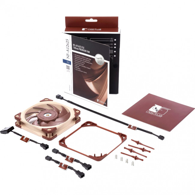 Кулер для корпуса Noctua NF-A12x25 FLX Кулер для корпуса Noctua NF-A12x25 FLX