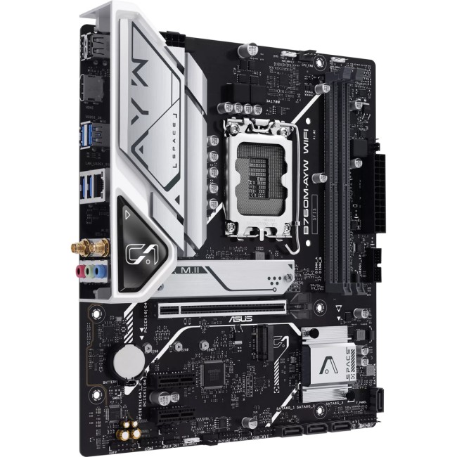 Материнская плата ASUS B760M-AYW WIFI-SI (90MB1FK0-M0UBY0) Материнская плата ASUS B760M-AYW WIFI-SI (90MB1FK0-M0UBY0)