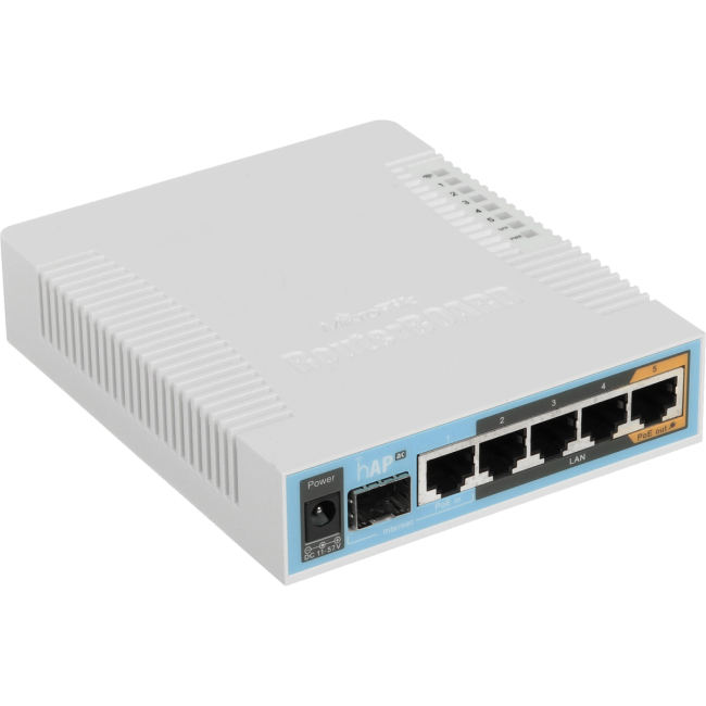 Точка доступа MikroTik RB962UIGS-5HACT2HNT Точка доступа MikroTik RB962UIGS-5HACT2HNT