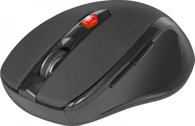 Defender Беспроводная оптическая мышь Ultra MM-315 черный,6 кнопок, 800-1600 dpi Defender Ultra MM-315 черный