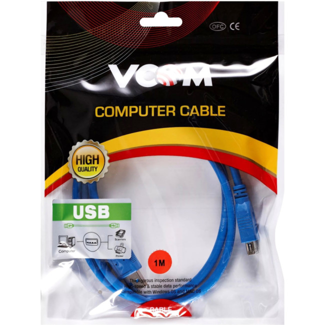 Кабель удлинительный USB3.0 Am-Af 1m VCOM (VUS7065-1M) VCOM VUS7065-1M