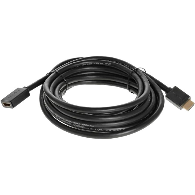 Кабель удлинительный HDMI-19M---HDMI-19F ver 2.0, 5m, Telecom <TCG-235MF-5M> VCOM TCG235MF-5M Кабель удлинительный HDMI-19M---HDMI-19F ver 2.0, 5m, Telecom <TCG-235MF-5M> VCOM TCG235MF-5M