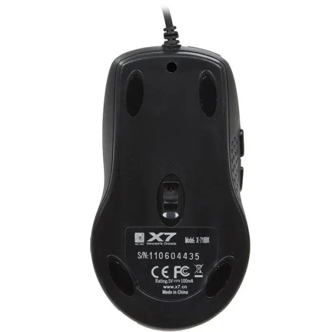 Мышь A4Tech X-718BK черный оптич. 3000dpi USB 6but (X-718BK USB) A4Tech X-718BK USB Мышь A4Tech X-718BK черный оптич. 3000dpi USB 6but (X-718BK USB) A4Tech X-718BK USB