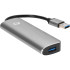 Адаптер концентратор Type-C --> 4 port USB3.0 HUB+PD, Alum Shell  VCOM <CU4383> VCOM CU4383