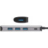 Адаптер концентратор Type-C --> 4 port USB3.0 HUB+PD, Alum Shell  VCOM <CU4383> VCOM CU4383