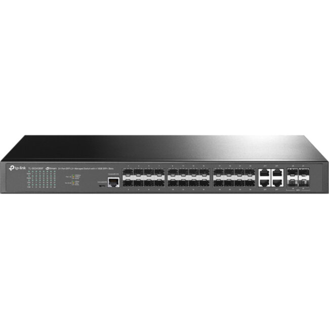 Управляемый коммутатор с 20 гигабитными портами SFP, TP-Link JetStream (TL-SG3428XF)