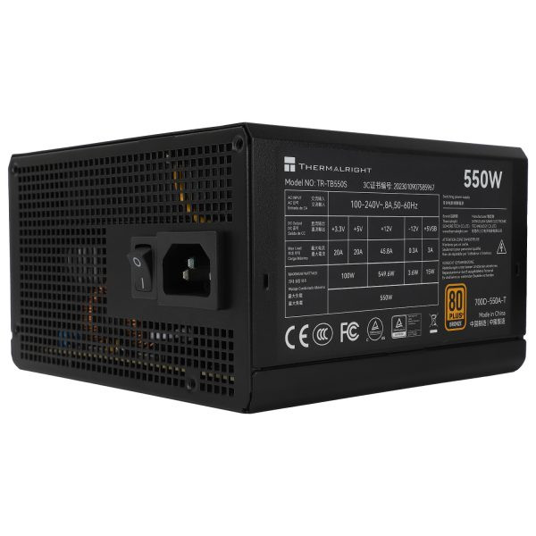 Блок питания 550W Thermalright TR-TB550S 550W 80+ Bronze