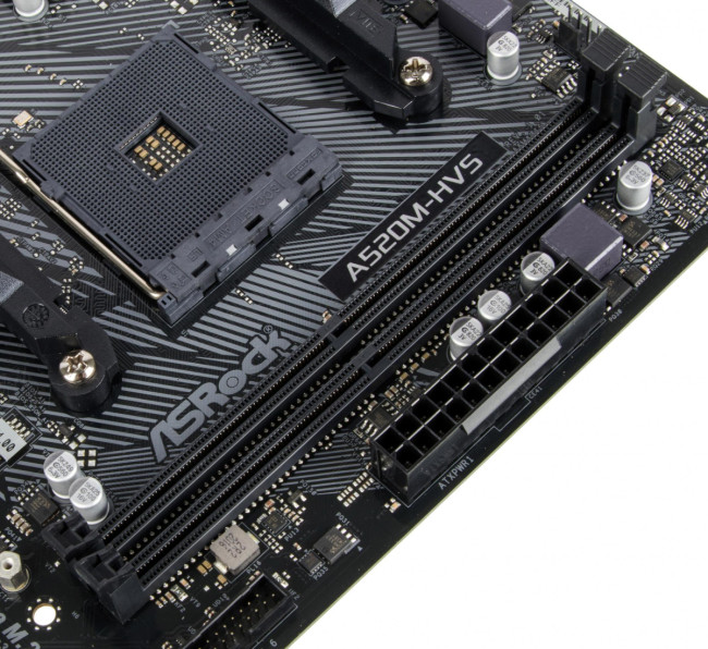 Материнская плата ASRock A520M-HVS Материнская плата ASRock A520M-HVS