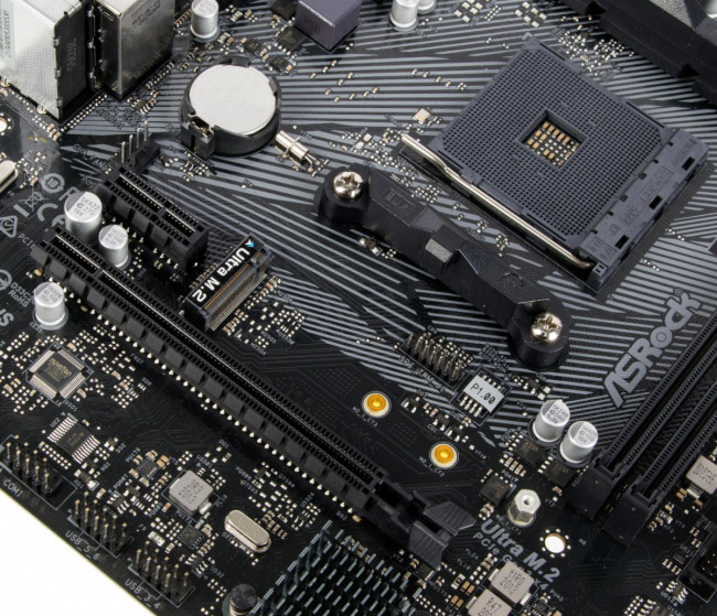 Материнская плата ASRock A520M-HVS Материнская плата ASRock A520M-HVS