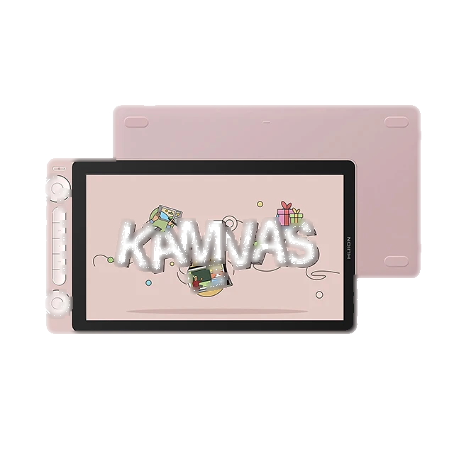 Интерактивный дисплей Сенсорный монитор Huion KAMVAS 13 Gen 3 Pink