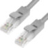 GCR Патч-корд прямой 0.1m UTP кат.6, серый, 24 AWG, литой, ethernet high speed, RJ45, T568B Greenconnect RJ45(m) - RJ45(m) Cat. 6 U/UTP PVC 0.1м