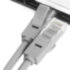 GCR Патч-корд прямой 0.1m UTP кат.6, серый, 24 AWG, литой, ethernet high speed, RJ45, T568B Greenconnect RJ45(m) - RJ45(m) Cat. 6 U/UTP PVC 0.1м