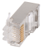 Разъём RJ-45 FTP для кабеля кат.5Е, 8P8C ITK CS3-1C5EF Разъём RJ-45 FTP для кабеля кат.5Е, 8P8C ITK CS3-1C5EF